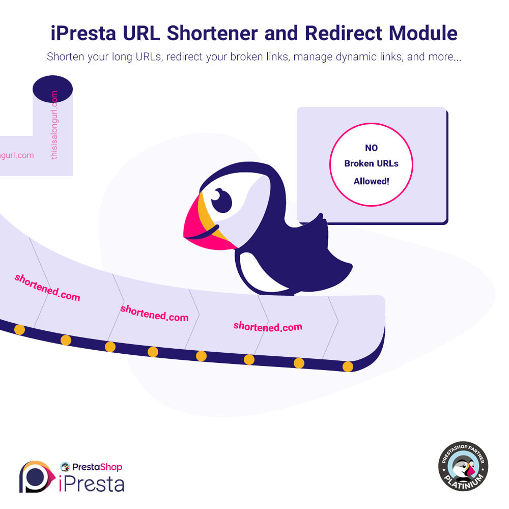 Module URL Shortener and Internal Redirects Manager