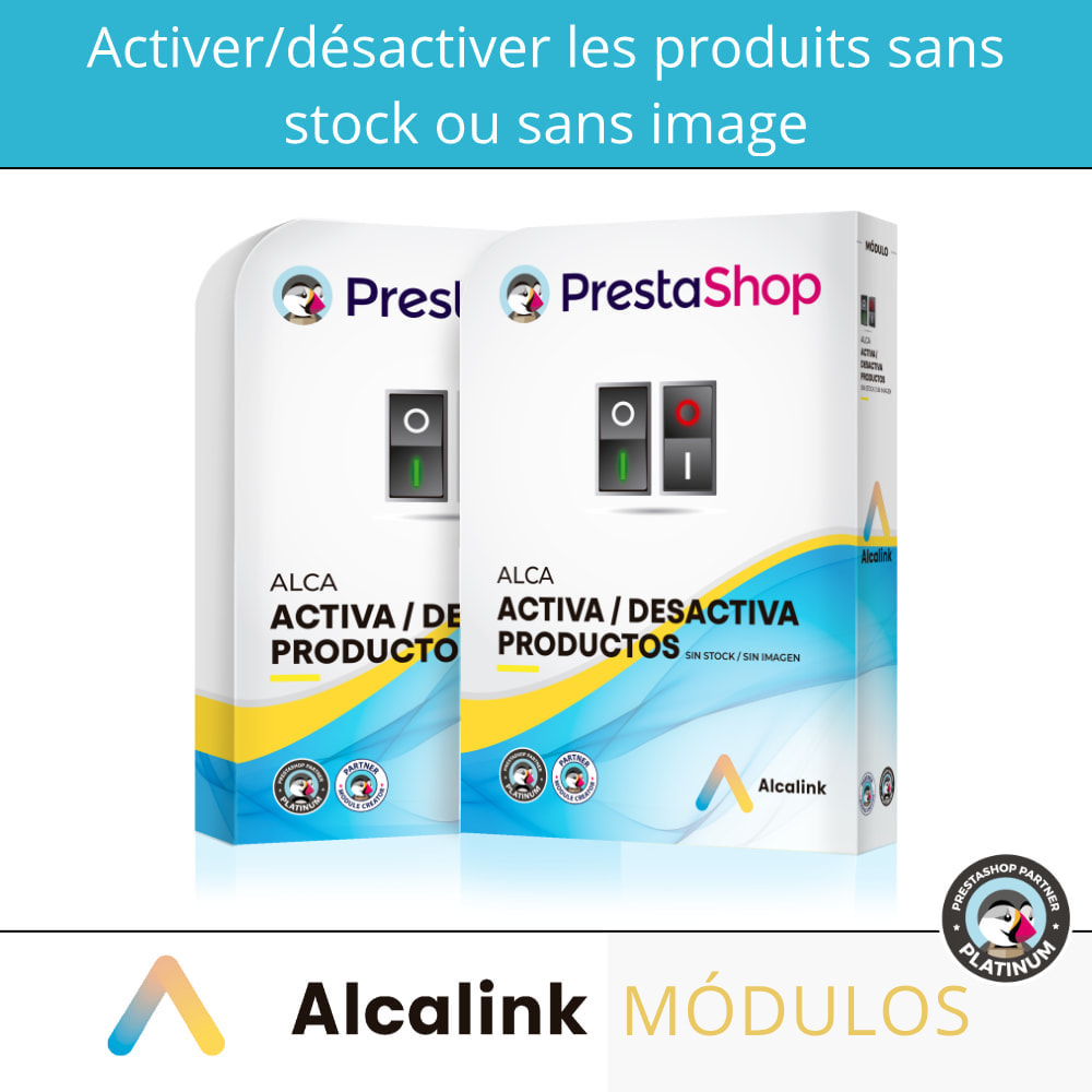 Module Activer/désactiver les produits sans stock ou image