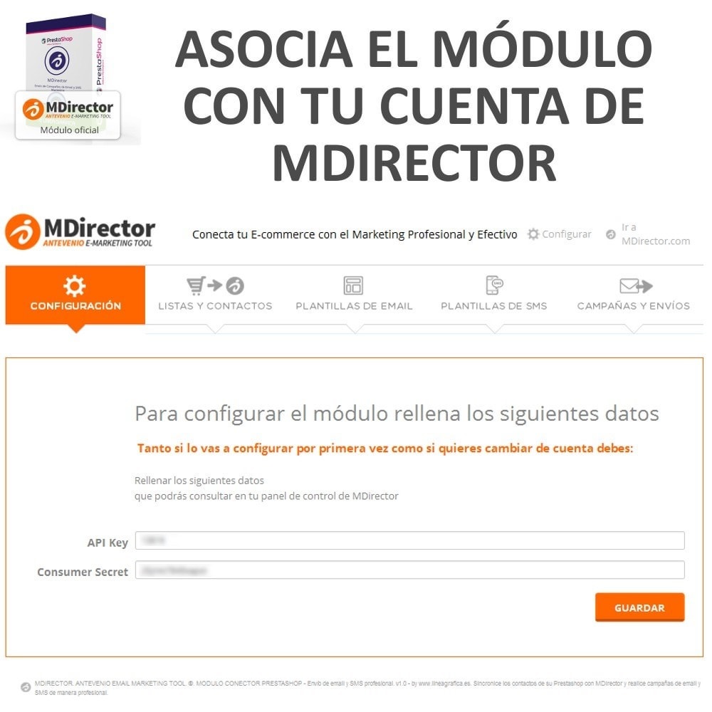 Module MDirector - SMS and Email Marketing Campaigns