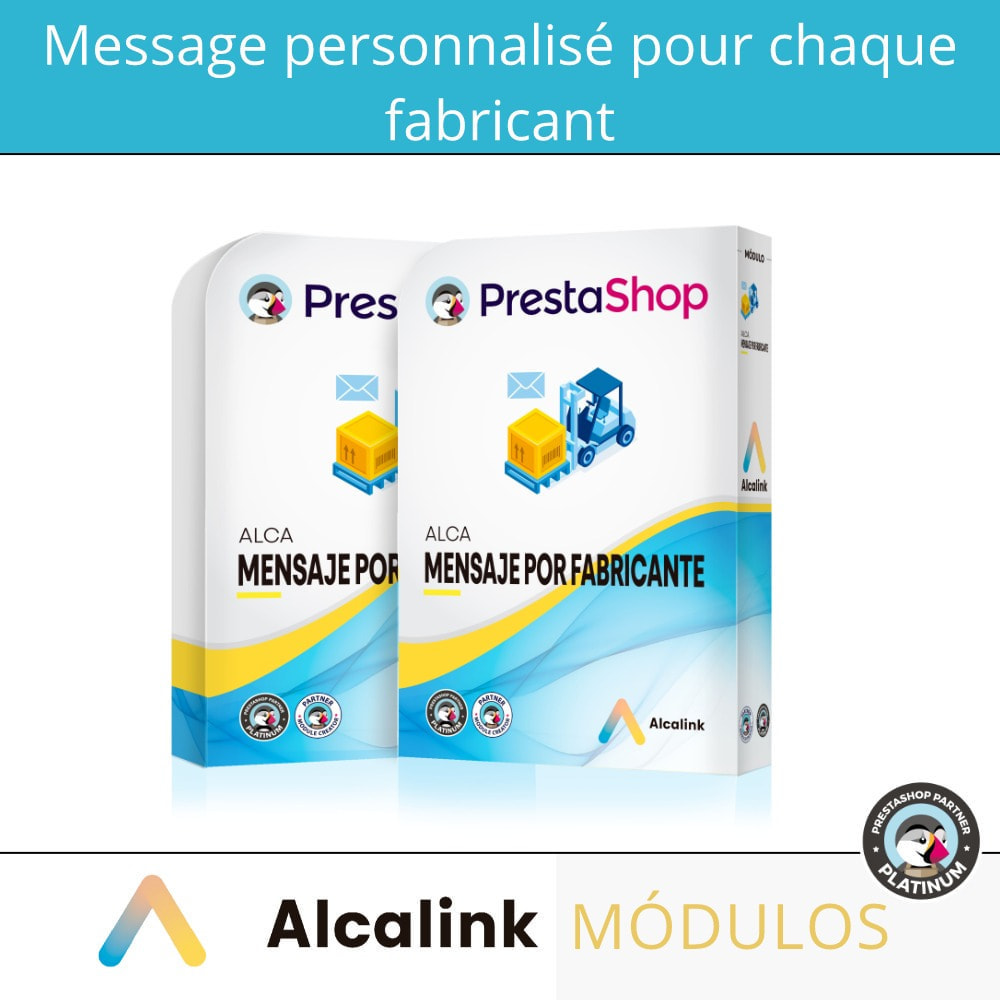 Module Message personnalisé pour chaque fabricant