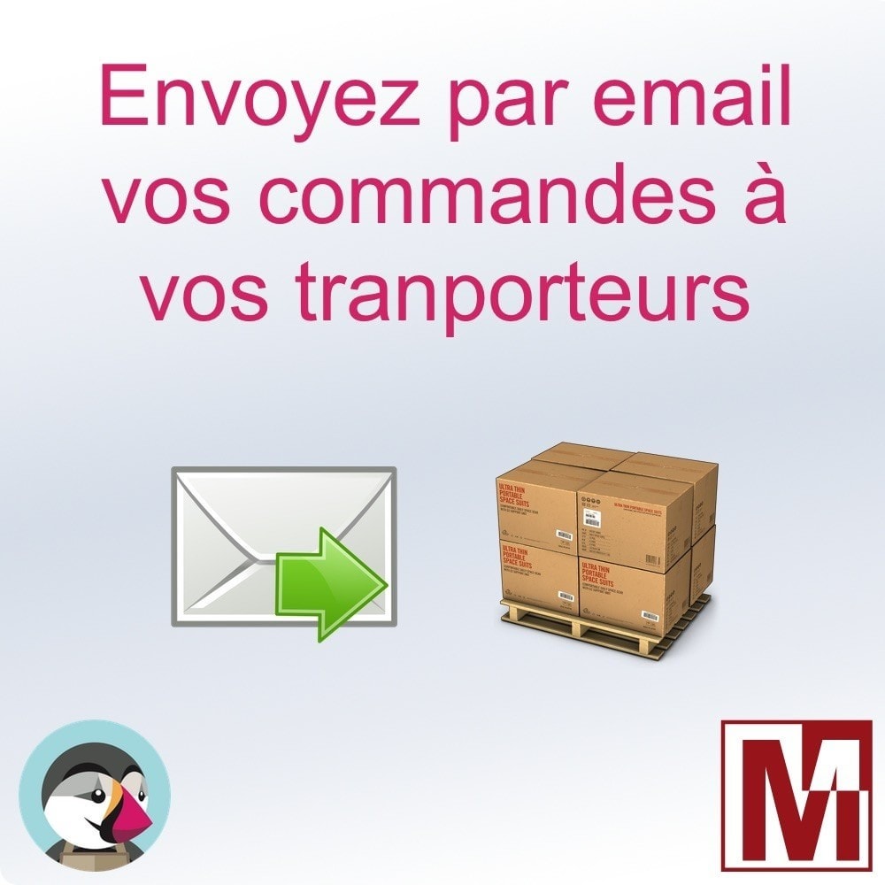 Module Envoyez vos commandes par email aux transporteurs