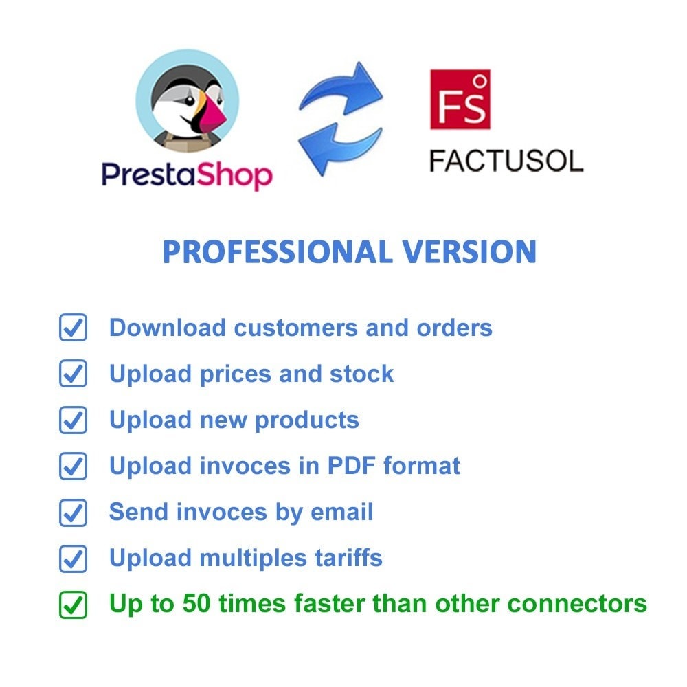 Module Professional FactuSOL Connector