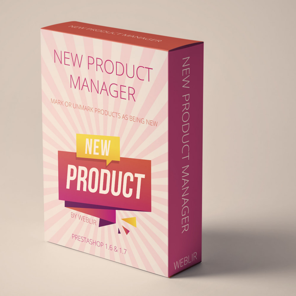 Module New Product Manager - Check or Uncheck products as new