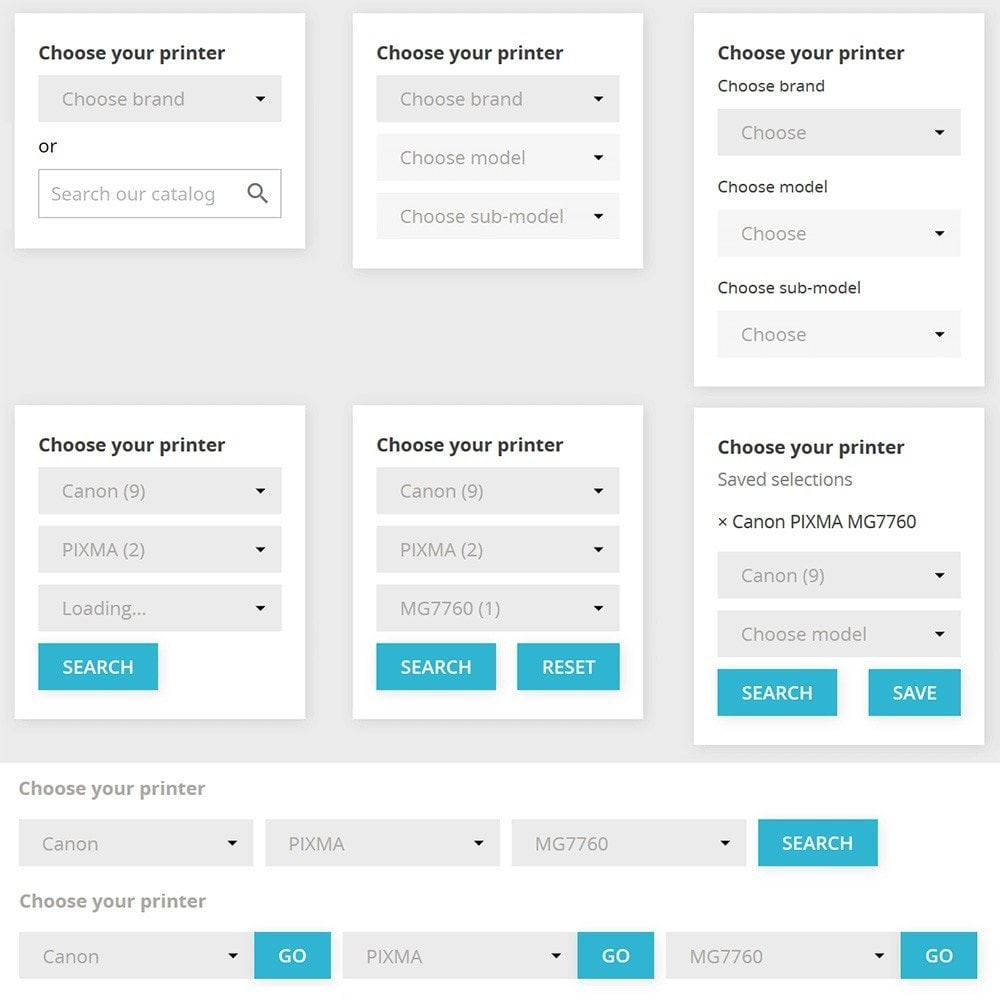 Module AJAX Dropdown Categories