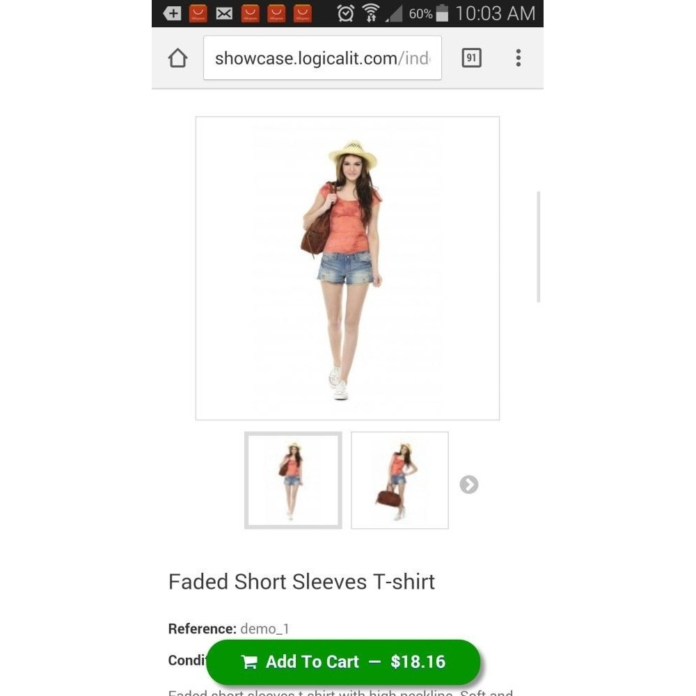 Module Sticky Add to Cart Button on Product Pages for Mobile