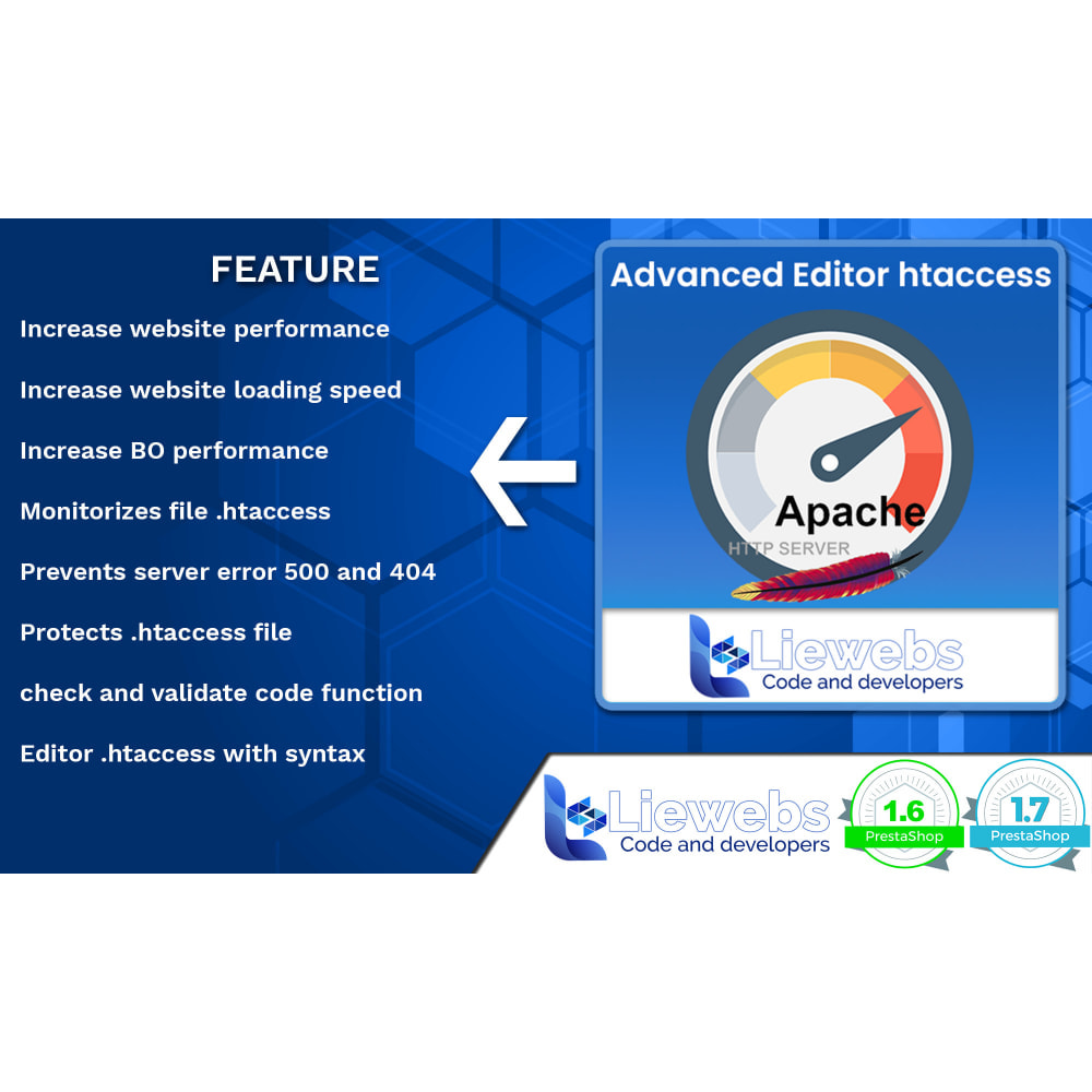 Module Advanced Editor Htaccess (Increase website performance)