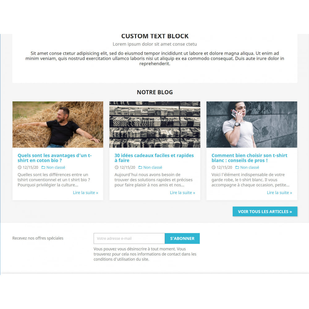 Module WordPress Intégration