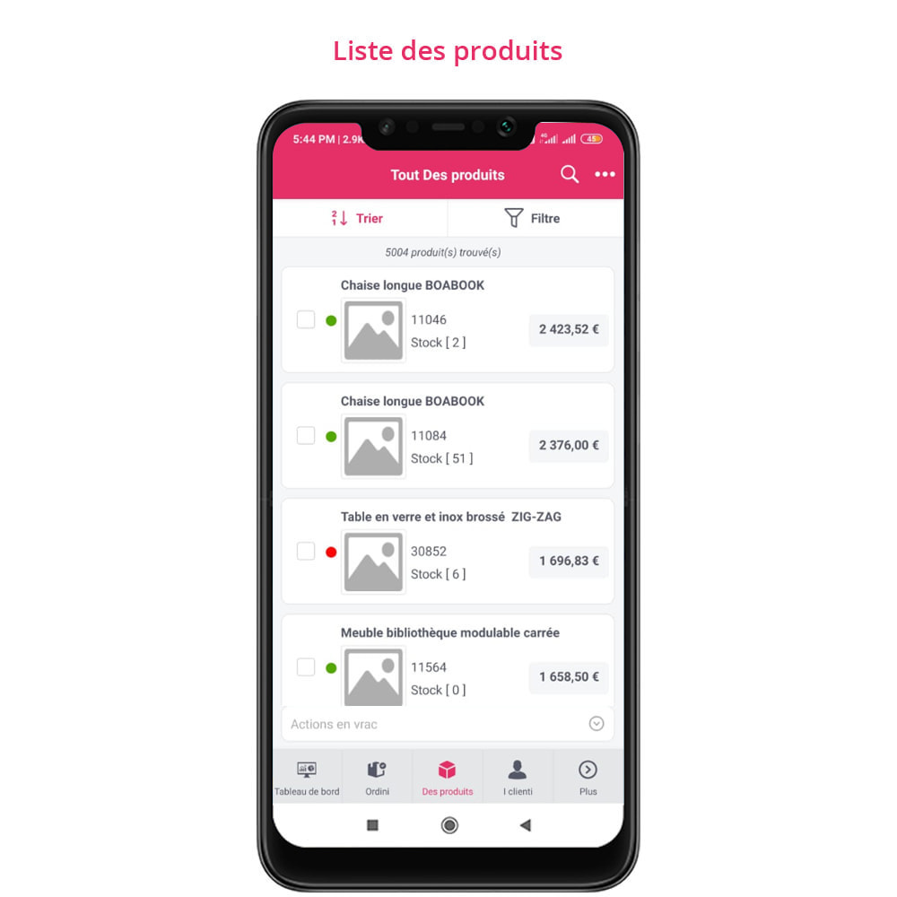 Module FE Presta Admin App - admin de magasin facile à gérer
