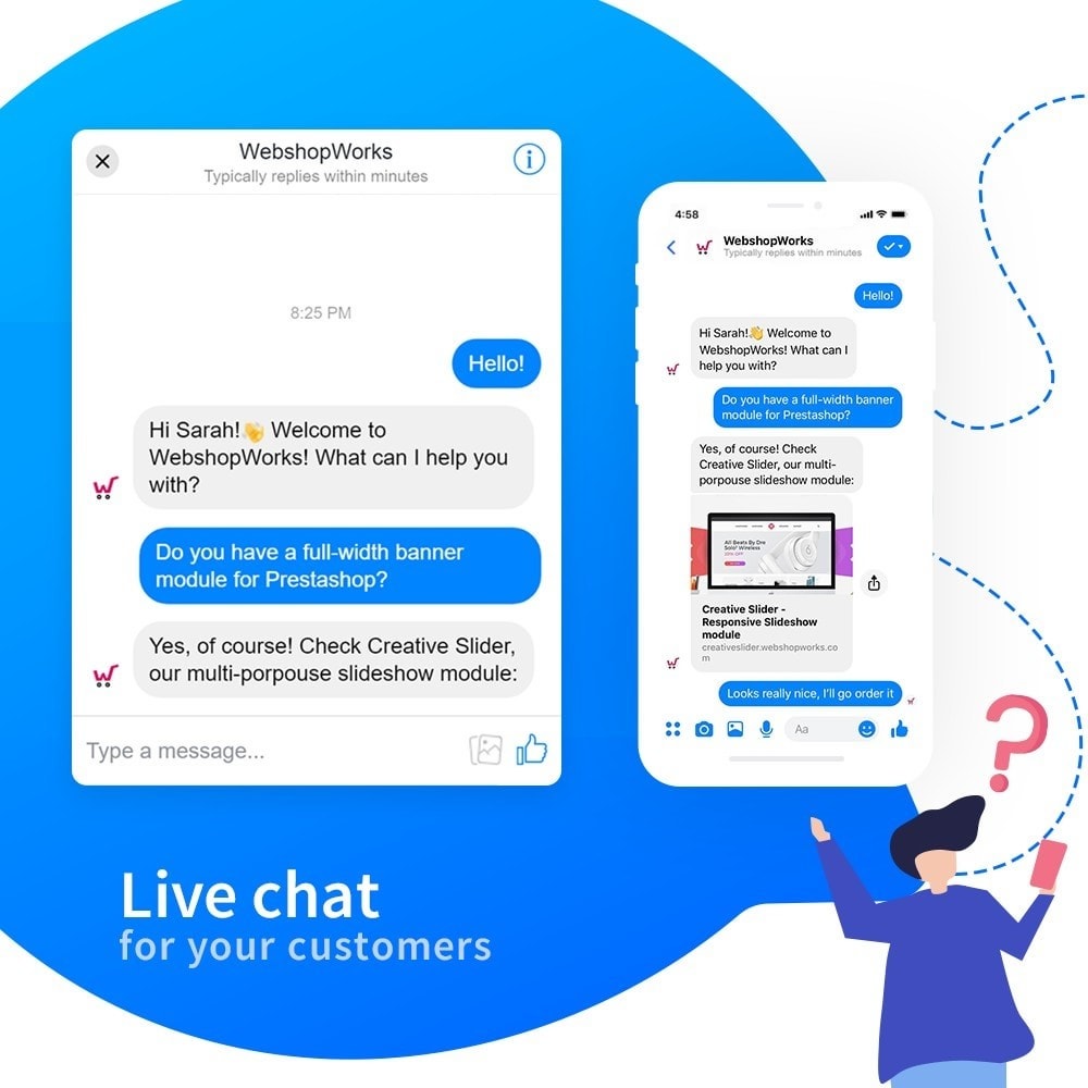 Module Messenger - Customer Live Chat