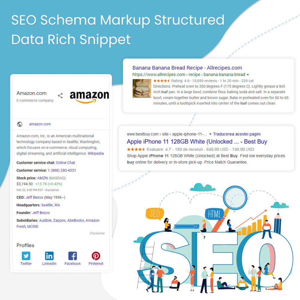 Module SEO Schema Markup Structured Data Rich Snippet