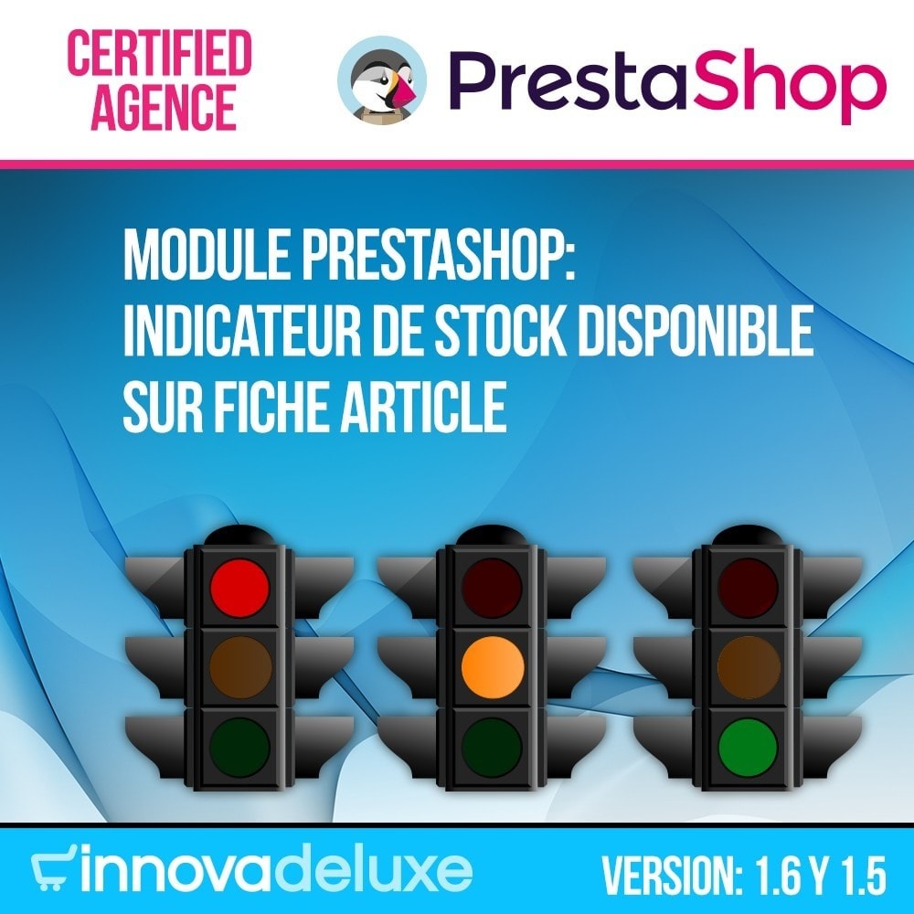 Module Indicateur de stock disponible sur fiche article