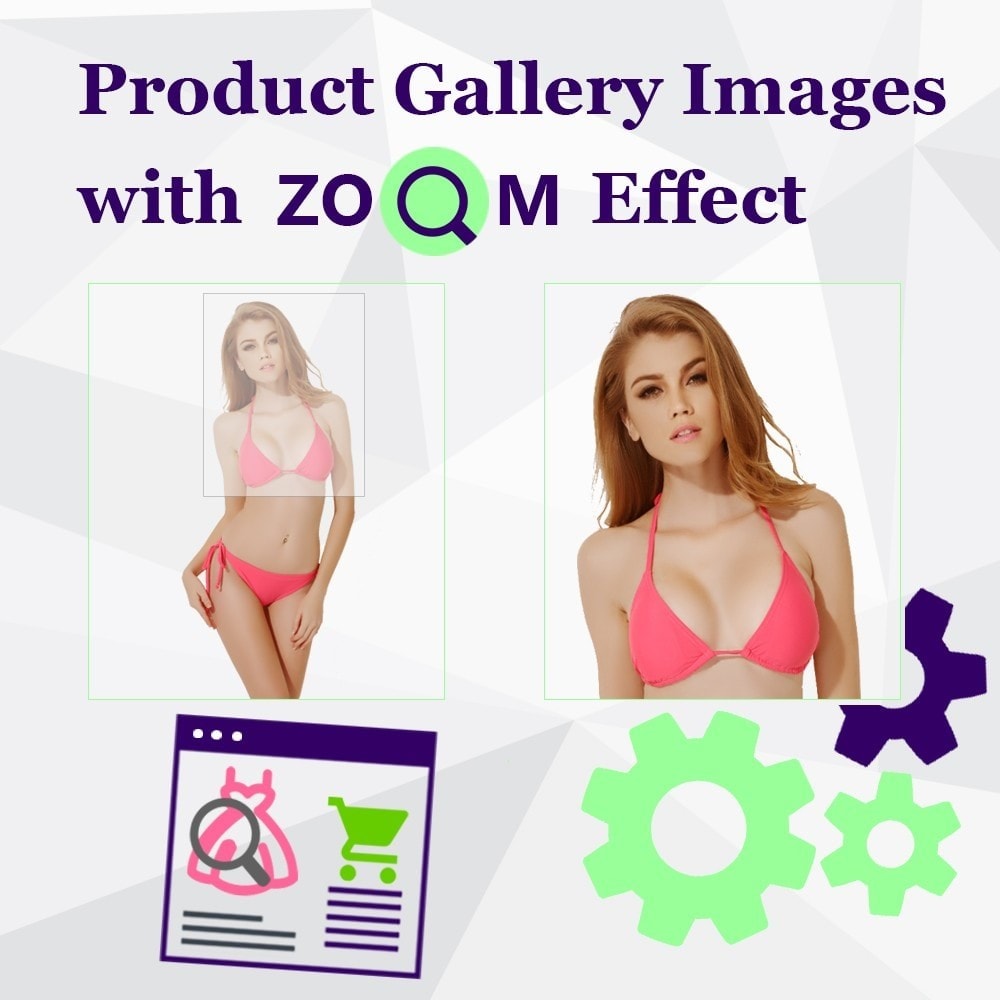 Module Product Gallery Images with Zoom Effect