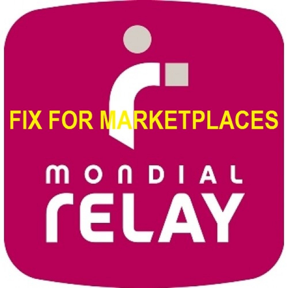 Module Mondial Relay Fix For Marketplaces