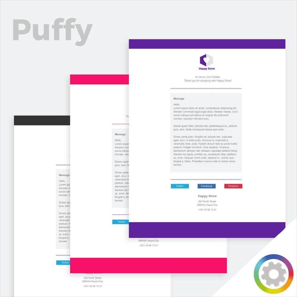 Puffy - Template d'emails by PrestaShop