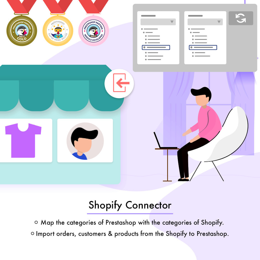 Module Connecteur Shopify