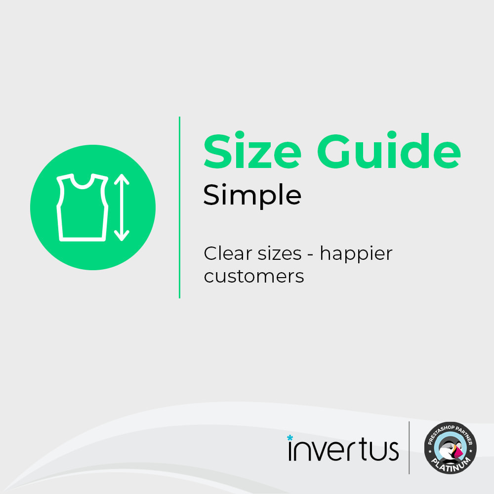 Module Size Guide Simple - Product Size Chart