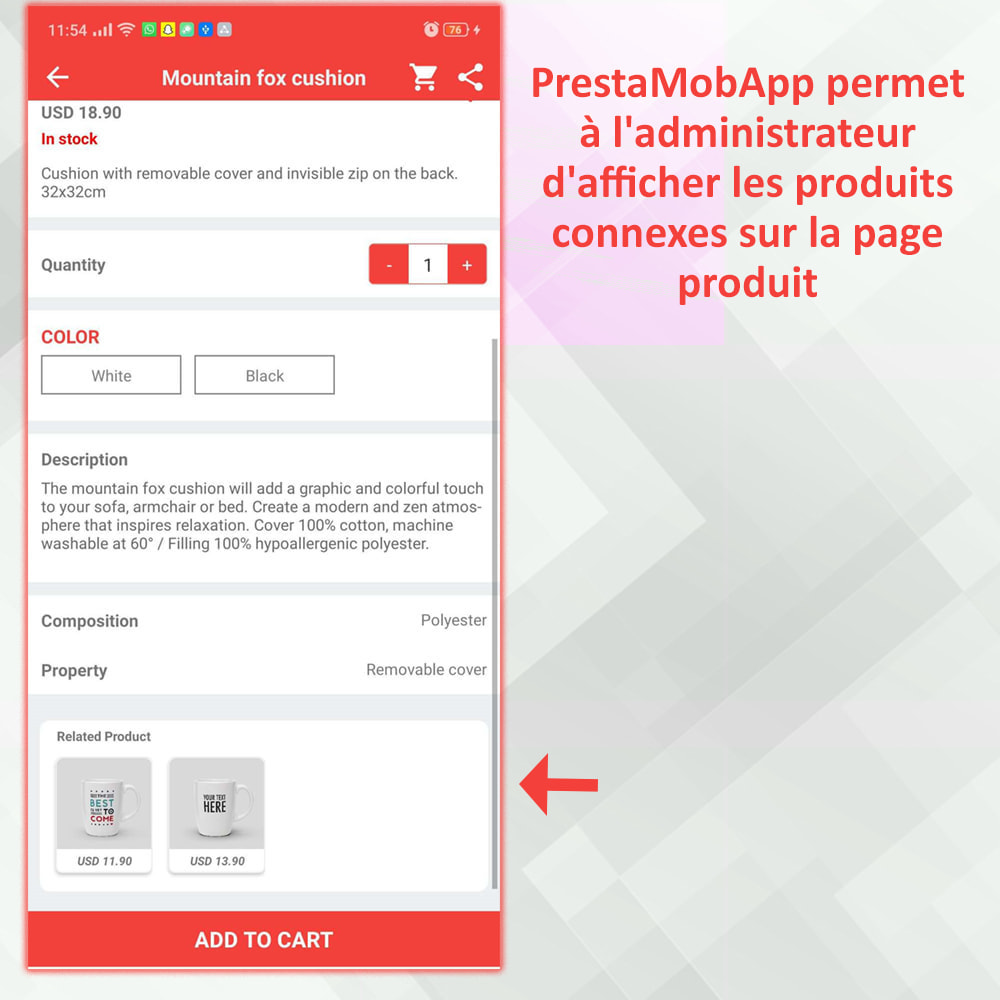 Module PrestaMobApp - Créateur d'applications natif module