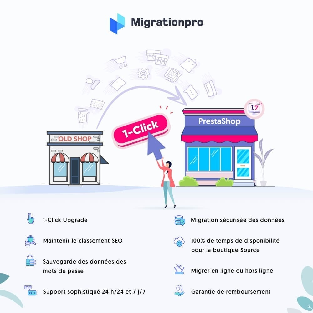 Module Outil de migration PrestaShop – Passez à PrestaShop 1.7