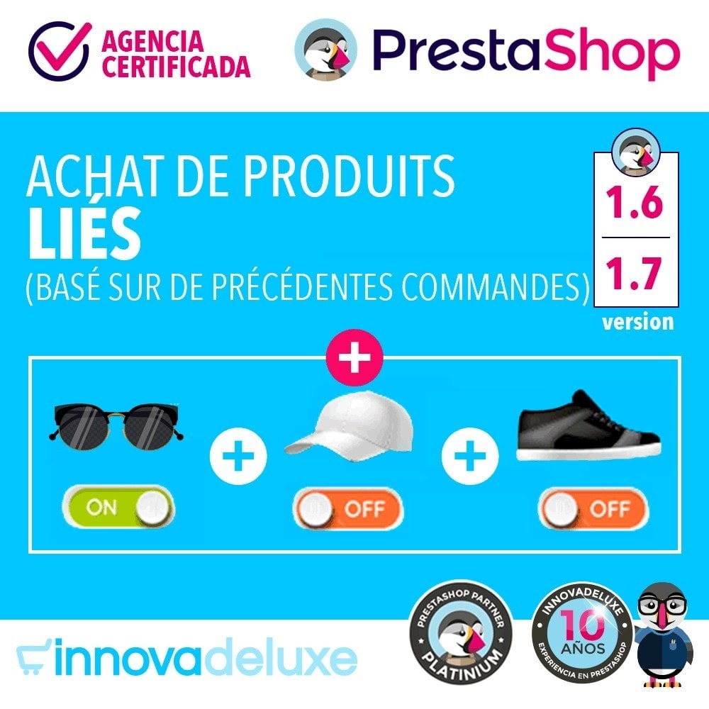 Module Achat de produits liés selon les commandes précédentes