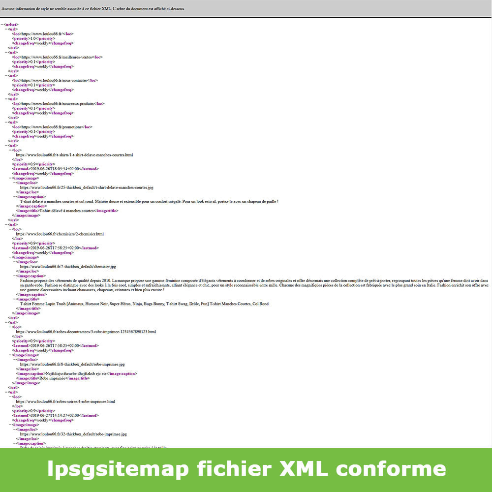 Module SEO Advance Google Sitemap Generator XML
