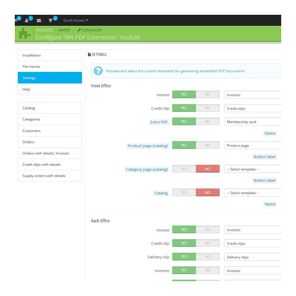 Module M4 PDF Extensions