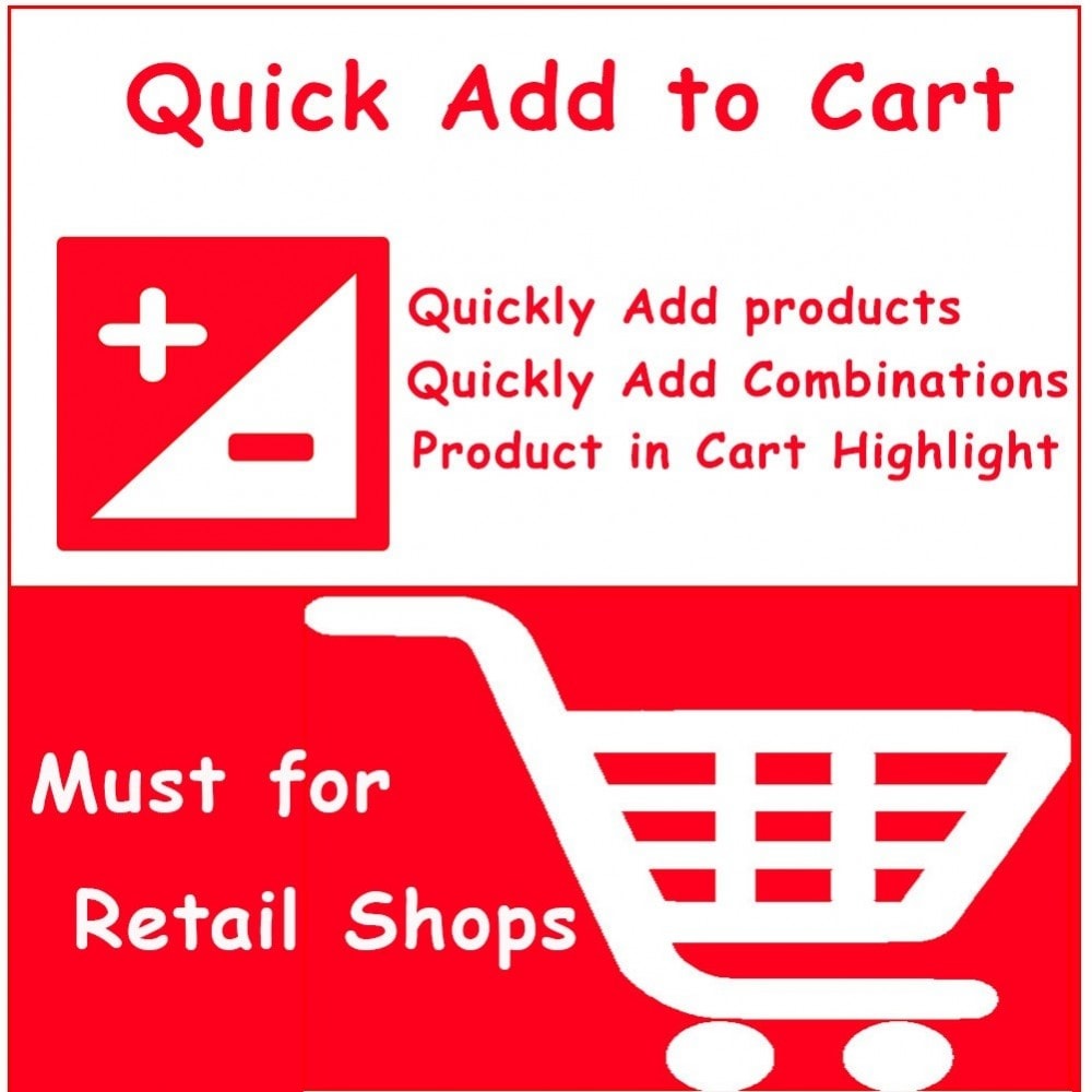 Module Quick Add to Cart Products Combinations with Quantity