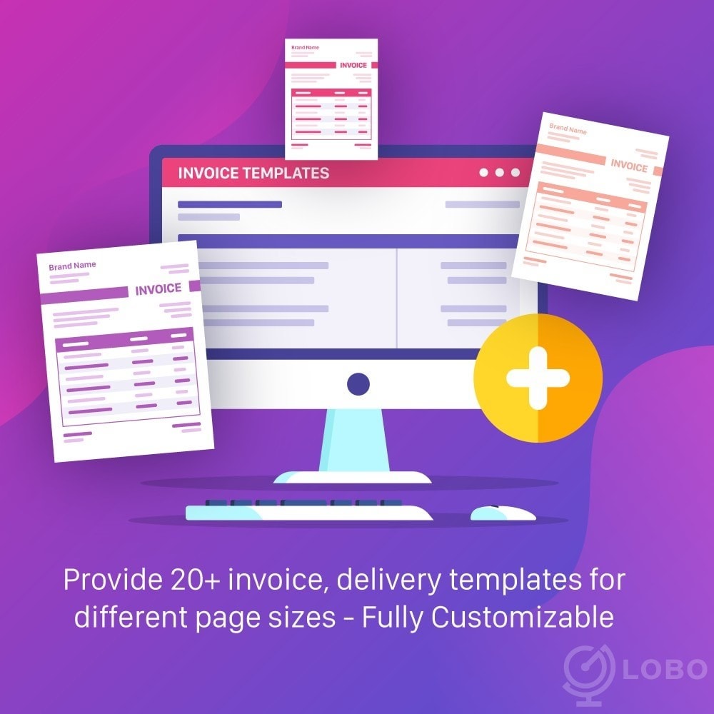 Module PDF Invoice Template + Delivery + Custom Number