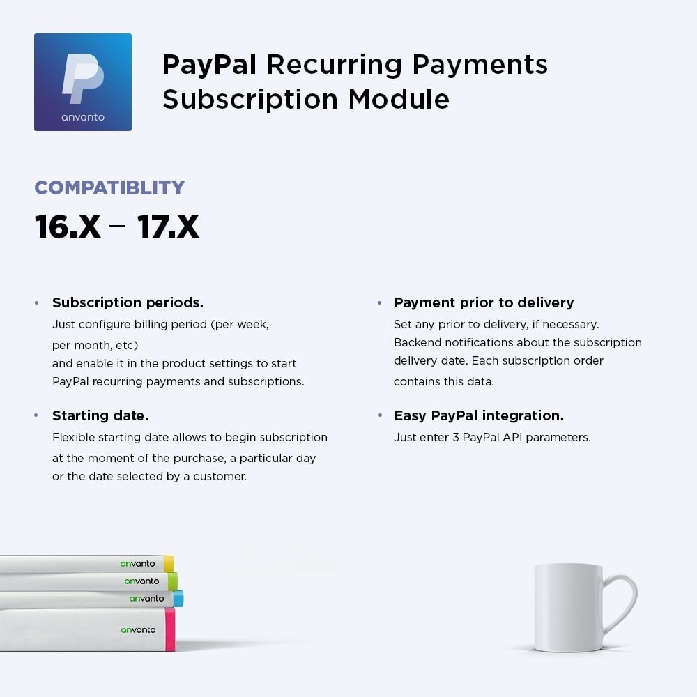 Module PayPal Recurring Payments / Subscription