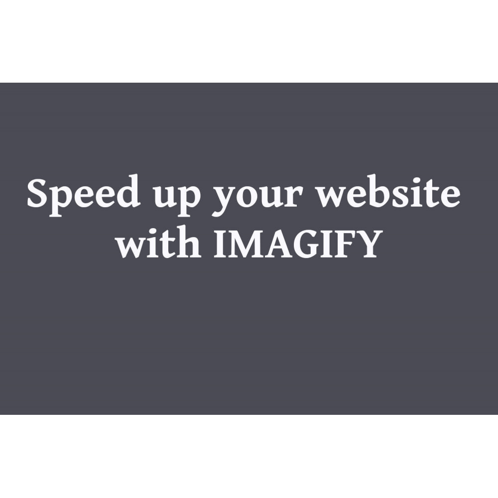 Module Compresseur d'Images Avec IMAGIFY