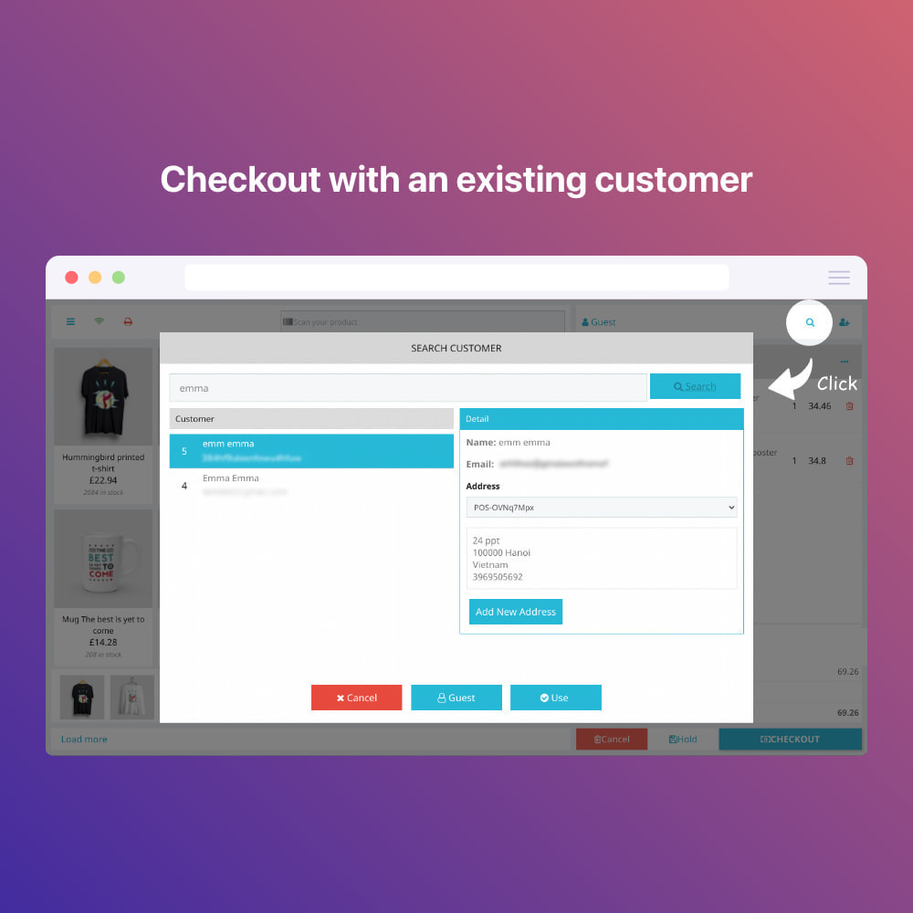 Module Web-based Point of Sale (POS)