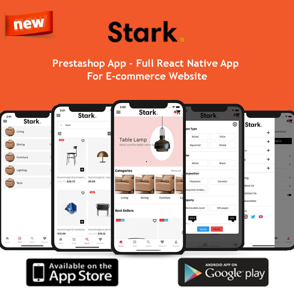 Module Stark Mobile App | React Native App for Android & IOS