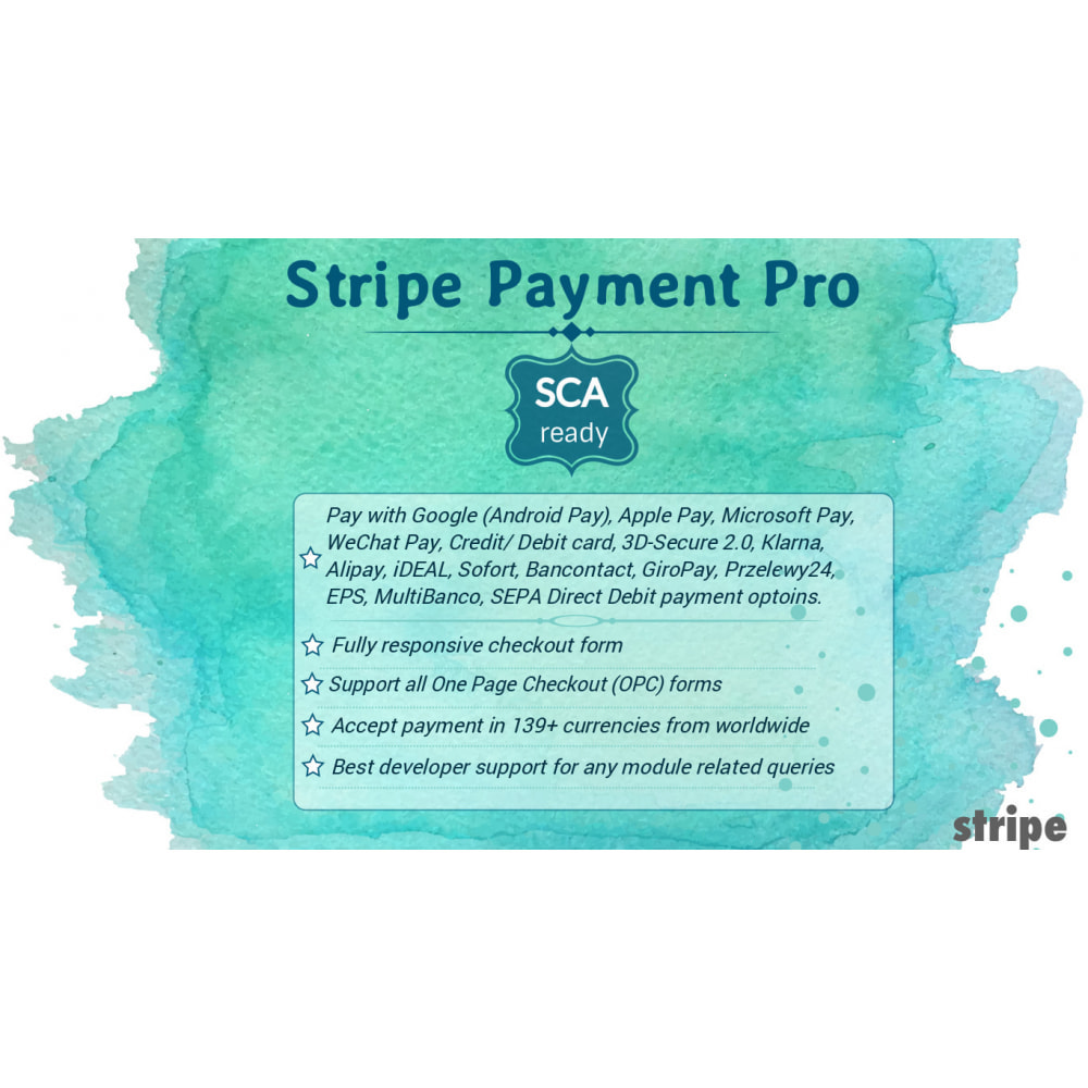 Module Stripe Payment Pro (SCA-ready)