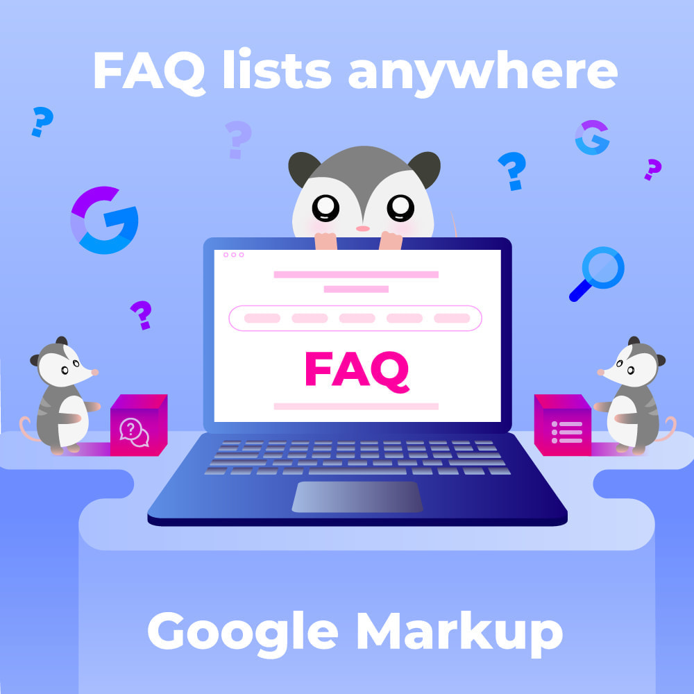 Module Google-Friendly FAQ Pages and Lists With Schema Markup