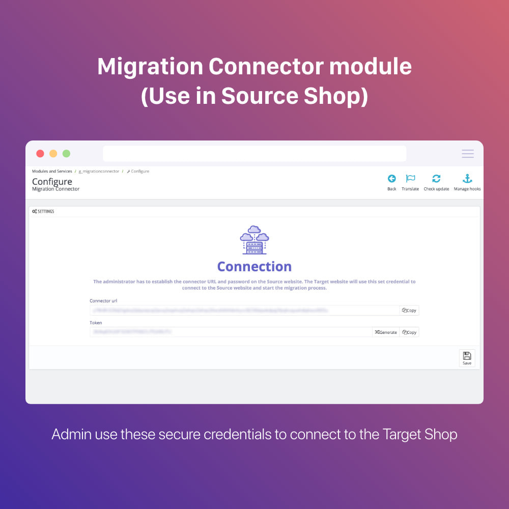 Module Prestashop Migration Tool - Upgrade or Migrate to 1.7