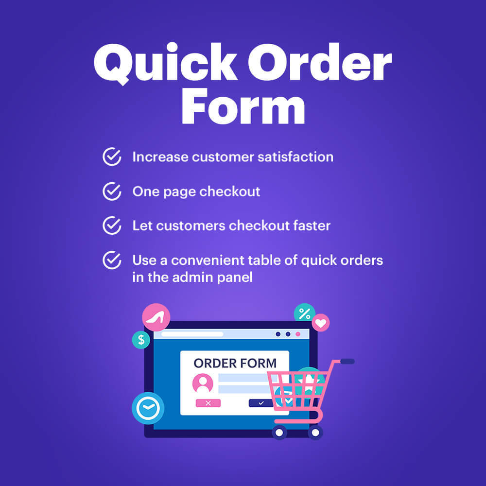 Module Quick Order Form - Easy Buy in one click