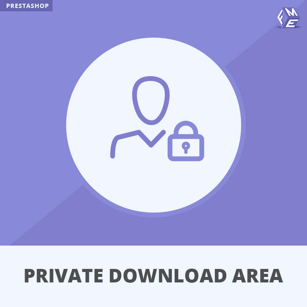 Module Private Download Area for Authorized Customers