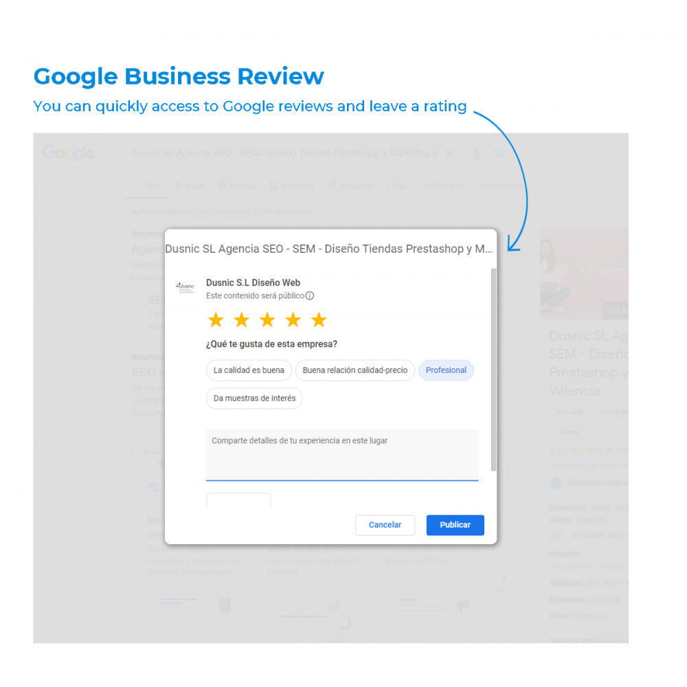 Module Easy get Google My Business Reviews
