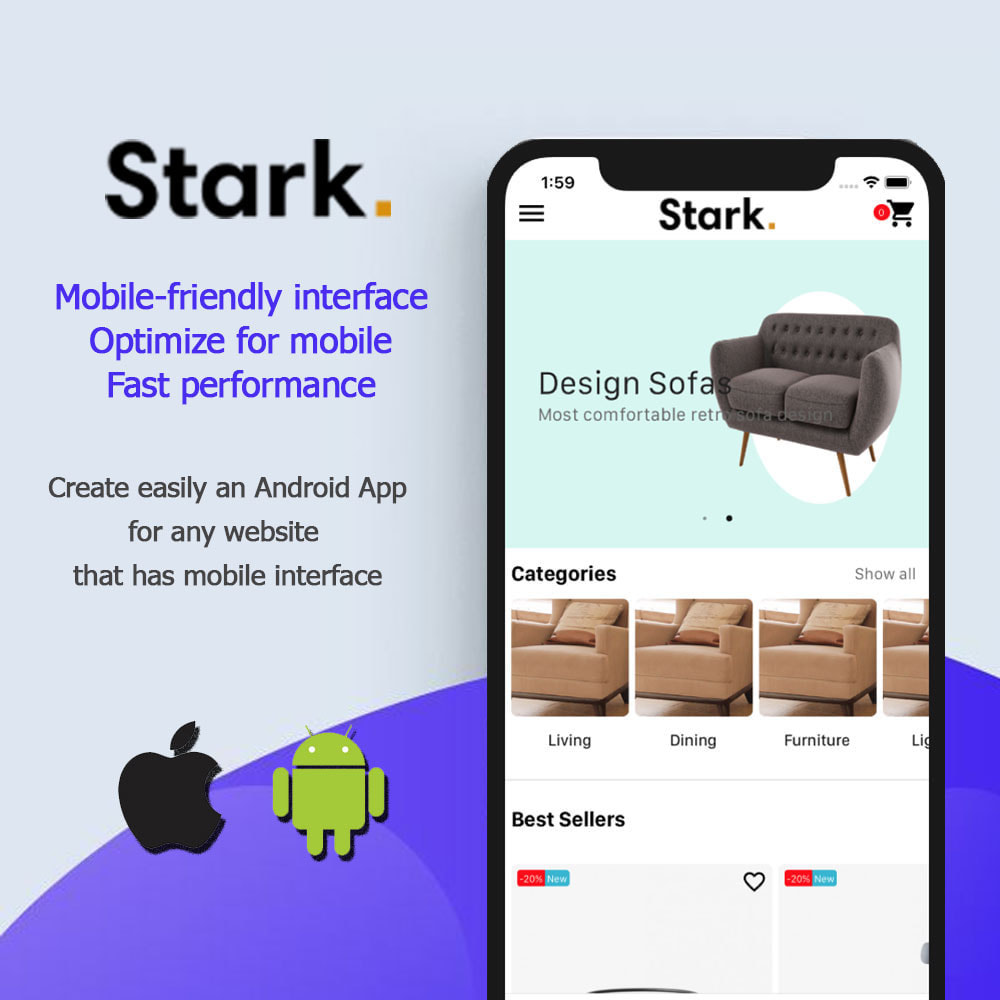 Module Stark Mobile App | React Native App for Android & IOS