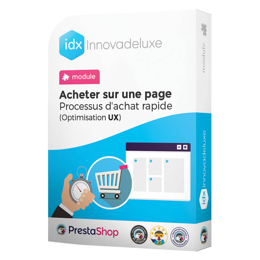 Module Acheter sur une page - Processus d'achat rapide