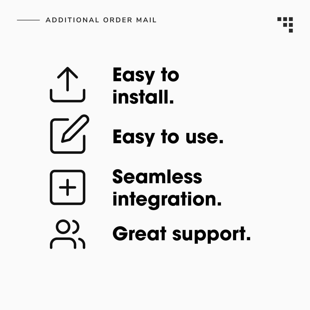 Module Additional Order Mail