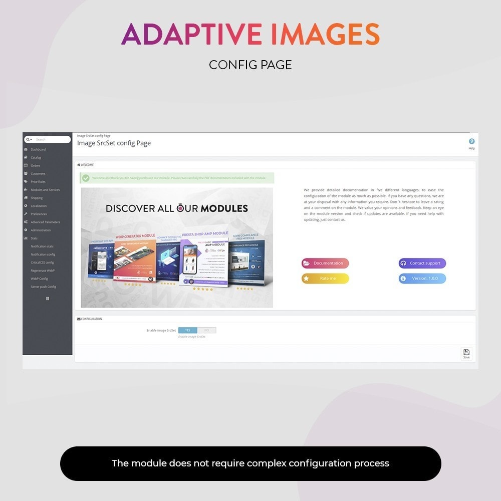 Module Images adaptatives