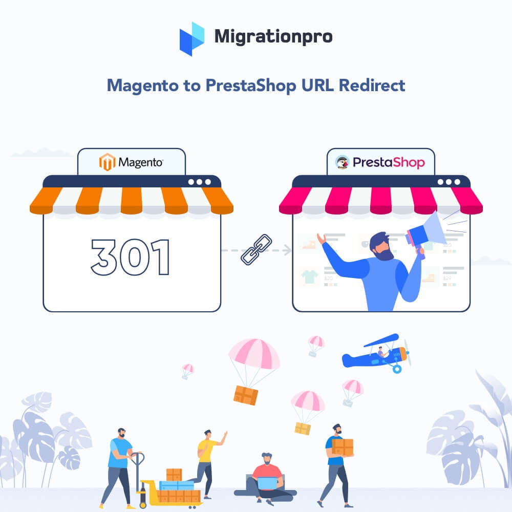 Module MigrationPro: Magento to PrestaShop SEO Redirect