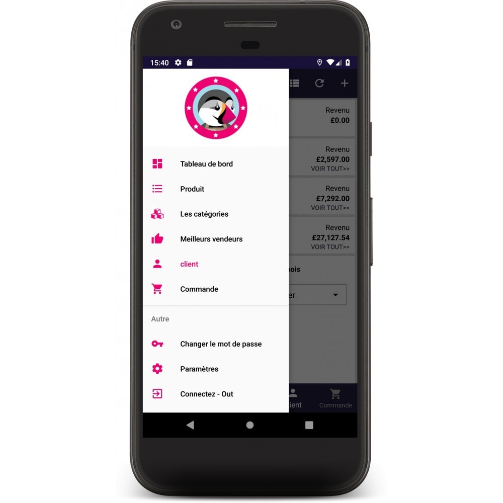 Module Admin Mobile App