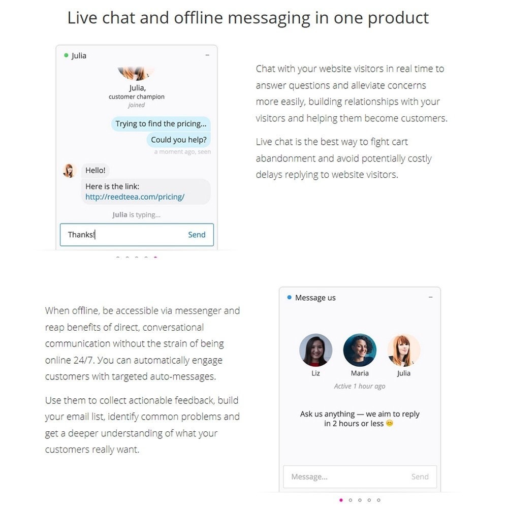 Module Chatra Free Live Chat Integration