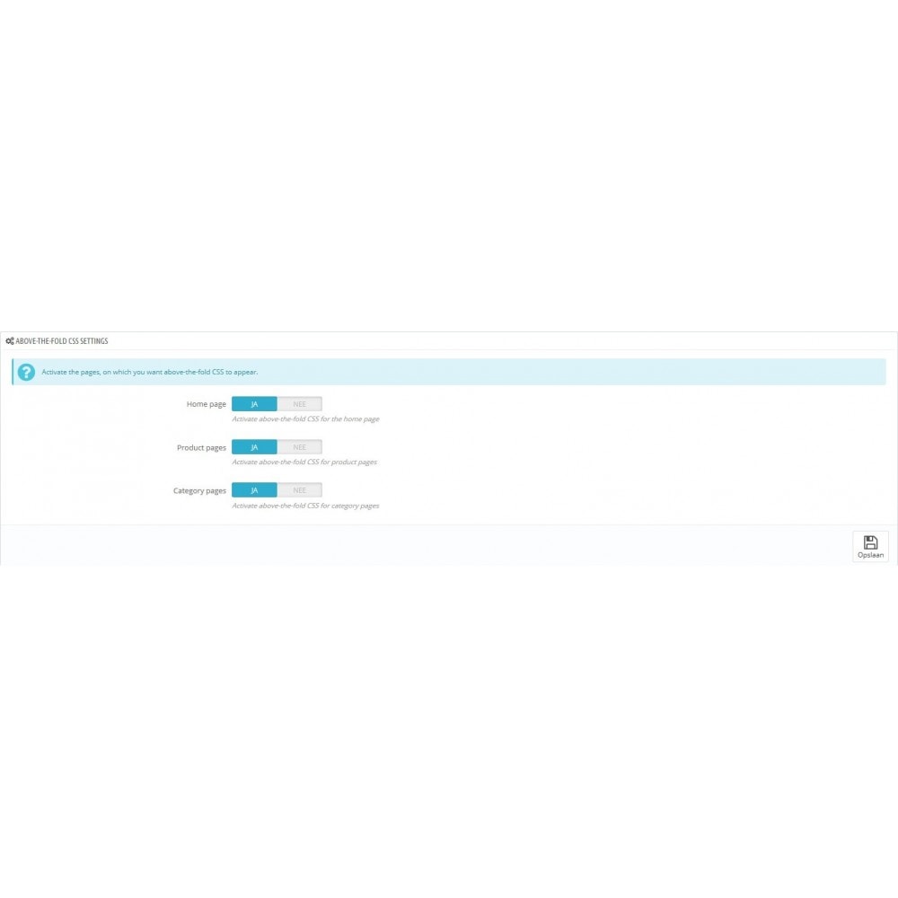 Module Critical Path CSS Manager