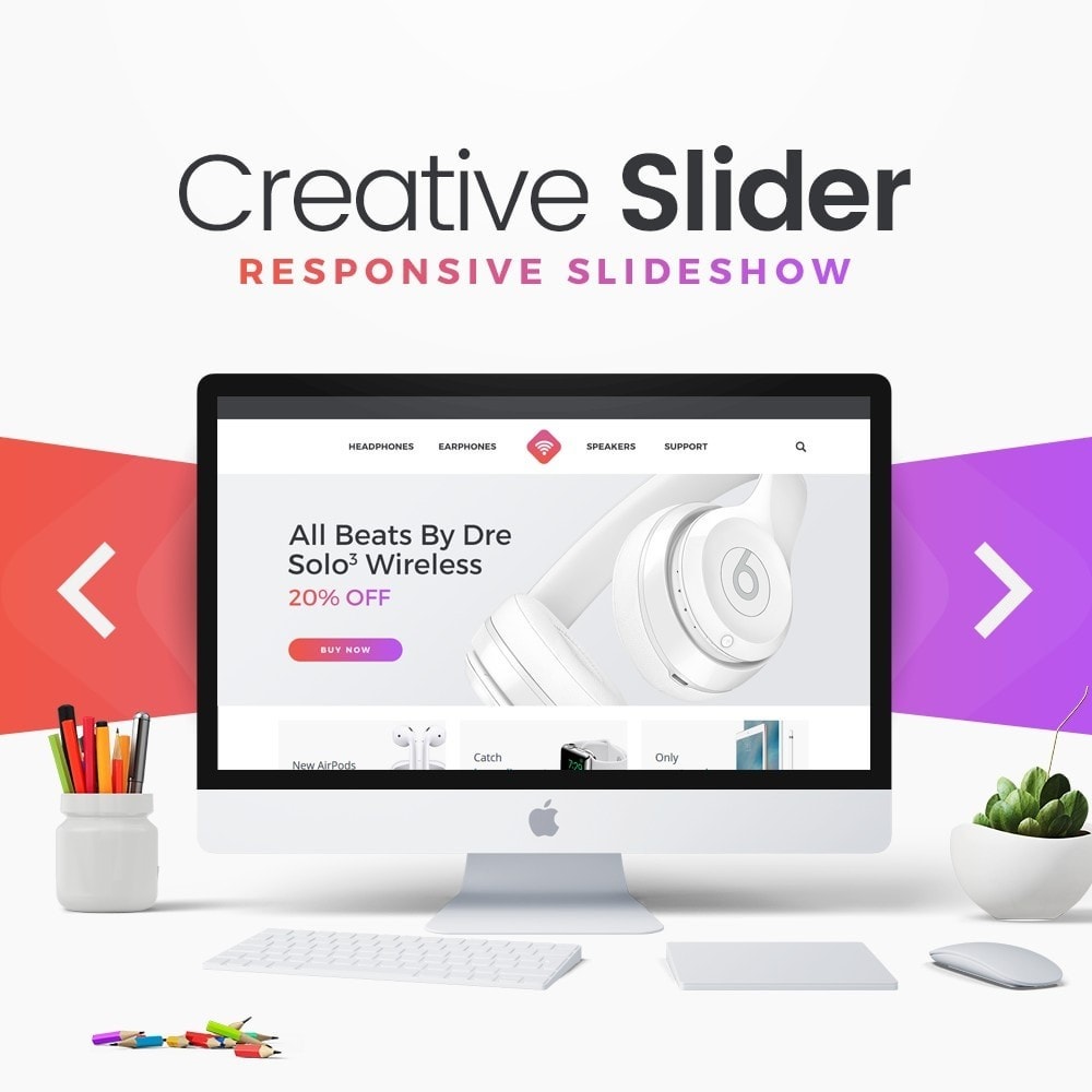 Module Creative Slider - Responsive Slideshow