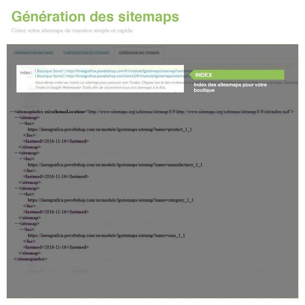 Module Sitemaps Pro Multilingues et Multi-Boutiques - SEO