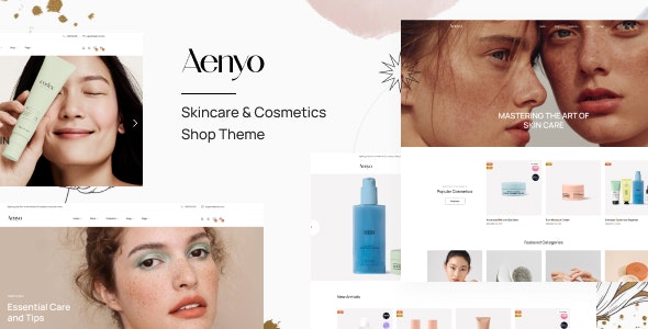 Aenyo – Beauty &amp; Skincare Shop Theme