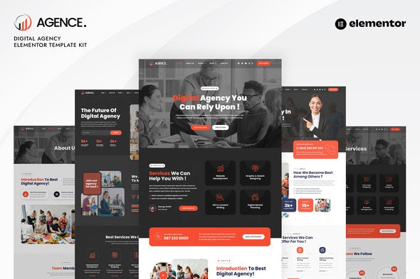 Agence - Digital Agency Template Kit