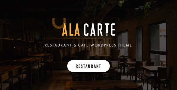 Alacarte - Restaurant &amp; Cafe WordPress Theme